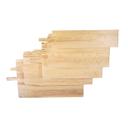 American Metalcraft Deluxe Wood Long Blade Pizza Peel, 16 x 29 1/2 inch Blade