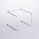 American Metalcraft Chrome-Plated Universal Pizza Riser Stand, 9 x 8 x 7 inch