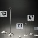 American Metalcraft 12 inch High Deluxe Reservation Stands and Card Holders