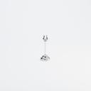American Metalcrafts Chrome Base Musical Number Stand, 6 inch -- 12 per case