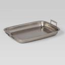 American Metalcraft Rectangular Hammered Stainless Steel Serving Pan, 168 Ounce Capacity