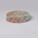 American Metalcraft Reclaimed Wood Melamine Round Riser, 56 Ounce