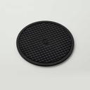 American Metalcraft Silicone Round Black Large Trivet, 8 x 8 inch