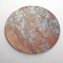 American Metalcraft Reclaimed Wood Melamine Round Serving Board, 21 1/2 x 21 1/2 inch
