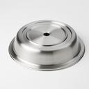 American Metalcraft Round Standard Stocked Stainless Steel Plate Cover for 11 13/16 to 12 1/16 inch Dia Standard Foot Plate