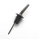 American Metalcraft Stainless Steel Tapered Liquor Pourer with Black Nozzle -- 12 per case