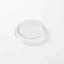 American Metalcraft Grab and Go Collection SAN Round Lid for 9 1/2 Ounce Melamine Round Bowl