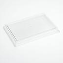 American Metalcraft Grab and Go Collection SAN Rectangular Lid for 25 1/2 Ounce Melamine Rectangular Bowl