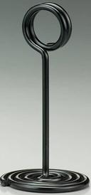American Metalcraft Black Swirl Base Number Stand, 1 1/2 inch