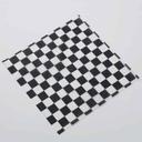 American Metalcraft Coneriffic Black Checkboard Fry Paper, 12 x 12 inch -- 1 pack per case