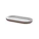 American Metalcraft Unity Collection Oval Melamine Mocha Serving Platter, 10 1/2 x 51/4 x 7/8 inch