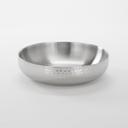 American Metalcraft Stainless Steel Hammered Finish Double Wall Bowl, 250 Ounce