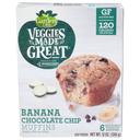 Veggies Made Great Banana Chocolate Chip Muffin, 12 Ounce -- 8 per case