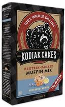 Kodiak Cakes Blueberry Lemon Muffin Mix, 14 Ounce -- 6 per case
