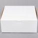 SCT Standard White Bakery Box, 10 x 10 x 4 inch -- 100 per case