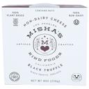 Mishas Kind Foods Organic Black Truffle Spreadable Dairy Free Cheese, 8 Ounce -- 6 per case.