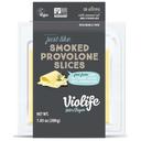 Violife 100 Percent Vegan Just Like Smoked Provolone Slice, 7.05 Ounce -- 8 per case