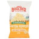 Boulder Canyon Aged White Cheddar Canyon Poppers Corn Snacks, 5.25 Ounce -- 12 per case