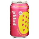 Poppi Strawberry Lemon Prebiotic Soda, 12 Fluid Ounce -- 12 per case