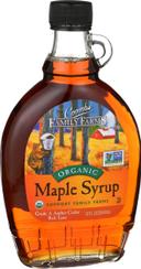 Coombs Family Farms Organic Grade A Amber Color Rich Taste Maple Syrup, 12 Ounce -- 12 per case
