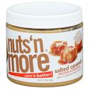 Nuts N More Salted Caramel Peanut Butter Spread, 15 Ounce -- 6 per case