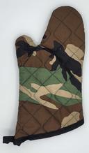 Intedge Camouflage Poly/Cotton Oven Mitt, 15 inch 
