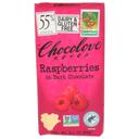 Chocolove Xoxo Raspberry in Dark Chocolate Bar, 3.2 Ounce -- 12 per case