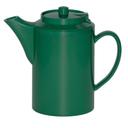 Service Ideas Plastic Forest Green Double Wall Teapot without Tether, 16 Ounce Capacity -- 6 per case