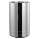 Service Ideas Stainless Steel Polished with Brushed Accents Finish Double Wall Insulated Wine Chiller, 4.75 inch Width x 7.75 inch Height -- 12 per case