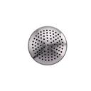 Service Ideas Stainless Steel Brushed Finish Unprinted Multihole Top Condiment Shaker, 6 Ounce Capacity