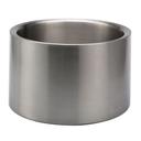 Service Ideas 18/8 Stainless Steel Brushed Finish Double Wall Party Tub Beverage Chiller, 7 Gallon Capacity