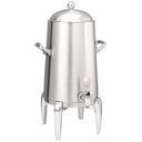 Service Ideas Flame Free Thermo-Urn Brushed Stainless Modern Style Vacuum Insulated Urn, 3 Gallon Capacity