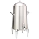 Service Ideas Flame Free Thermo-Urn Brushed Stainless Modern Style Vacuum Insulated Urn, 5 Gallon Capacity