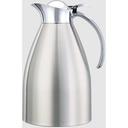 Service Ideas Marquette Series 18/8 Stainless Steel Brushed with Polished Accents Finish Vacuum Insulated Carafe with Push Button Lid, 1.5 Liter Capacity