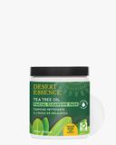 Desert Essence Tea Tree Oil Facial Cleansing Pad, 100 count