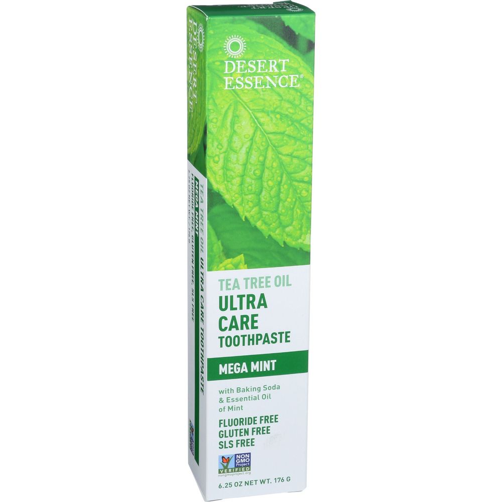 Desert Essence Tea Tree Oil Ultra Care Toothpaste, 6.25 Ounce