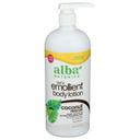 Alba Botanica Coconut Rescue Very Emollient Body Lotion, 32 Ounce