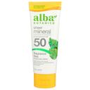 Alba Botanica Fragrance Free SPF 50 Sheer Mineral Sunscreen Lotion, 3 Fluid Ounce