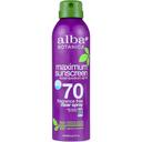 Alba Botanica Fragrance Free SPF 70 Maximum Sunscreen Clear Spray, 6 Ounce