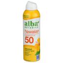 Alba Botanica Coconut SPF 50 Hawaiian Sunscreen Spray, 5 Fluid Ounce