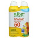 Alba Botanica Broad Spectrum SPF 50 Hawaiian Coconut Sunscreen Spray, 10 Fluid Ounce -- 3 per case