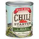 Muir Glen Organic Chili Starter Seasoned Fire Roasted Diced Tomatoes with Bell Peppers, 28 Ounce -- 12 per case