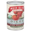 Muir Glen Organic Fire Roasted Diced Tomatoes with Medium Green Chilies, 14.5 Ounce -- 12 per case