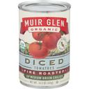 Muir Glen Organic Fire Roasted Diced Tomatoes with Medium Green Chilies, 14.5 Ounce -- 12 per case