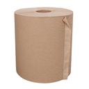 Cascades Right Choice Kraft 1 Ply Hardwound Paper Towel Roll, 7.875 inch x 800 Feet -- 6 per case