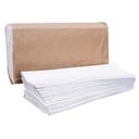 Cascades Right Choice White 1 Ply Multifold Paper Towel, 9 X 9.5 inch - 250 sheets per roll -- 16 per case