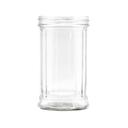 Tablecraft 12 Ounce Glass Jar for Fluted Glass Shaker, 12 Ounce Capacity -- 24 per case