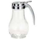 Teardrop Chrom Metal Top Syrup Dispenser, 14 Ounce  -- 12 per case