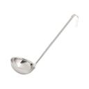 Tablecraft One Piece 12 Ounce Stainless Steel Ladle, 15.5 inch Length