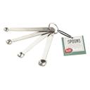 Tablecraft Stainless Steel 4 Piece Spice Spoon Set -- 24 per case